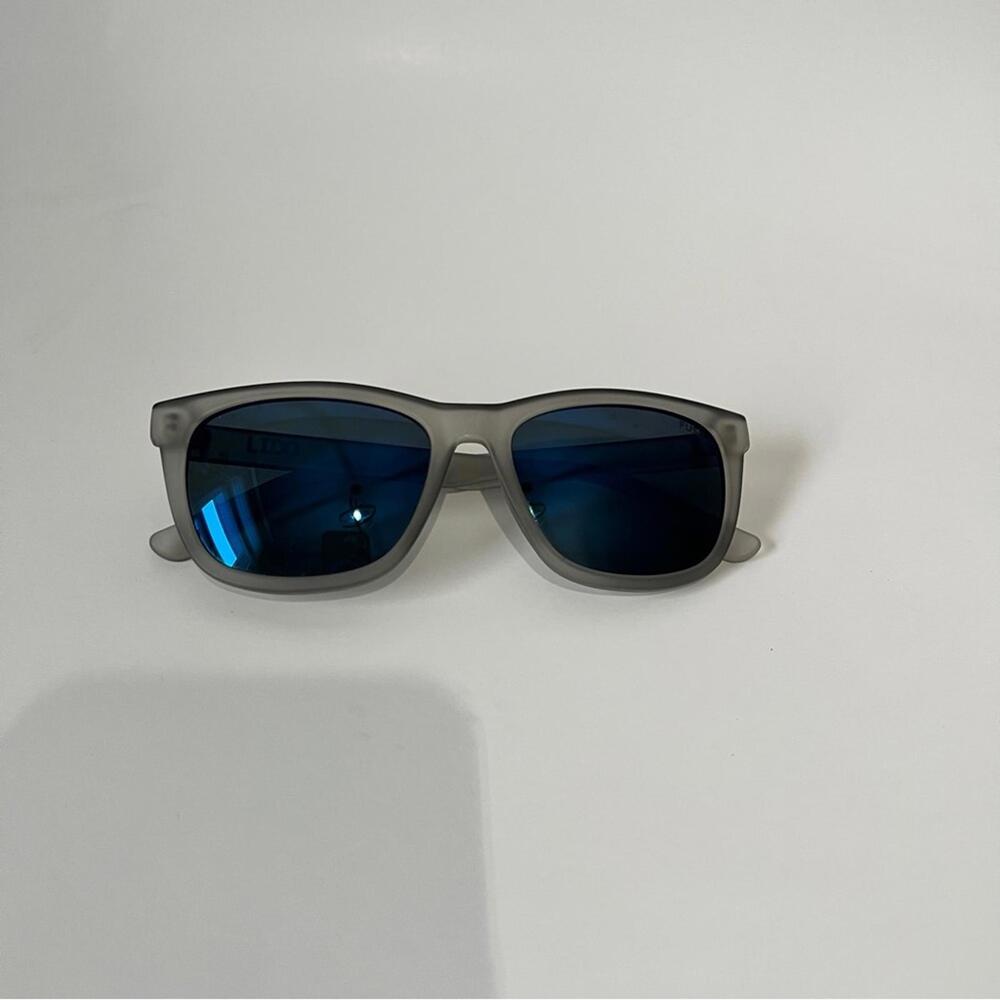 Fuse Lido Sunglasses Midnight Blue Lens Smoke Grey Frame Lightweight Unisex - Picture 5 of 9